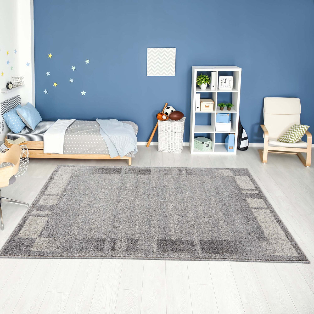 Ephesus Grey Cream Rug – 7438GC