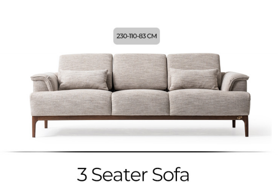 Aston 3 Seater Sofa by Netline Interiors