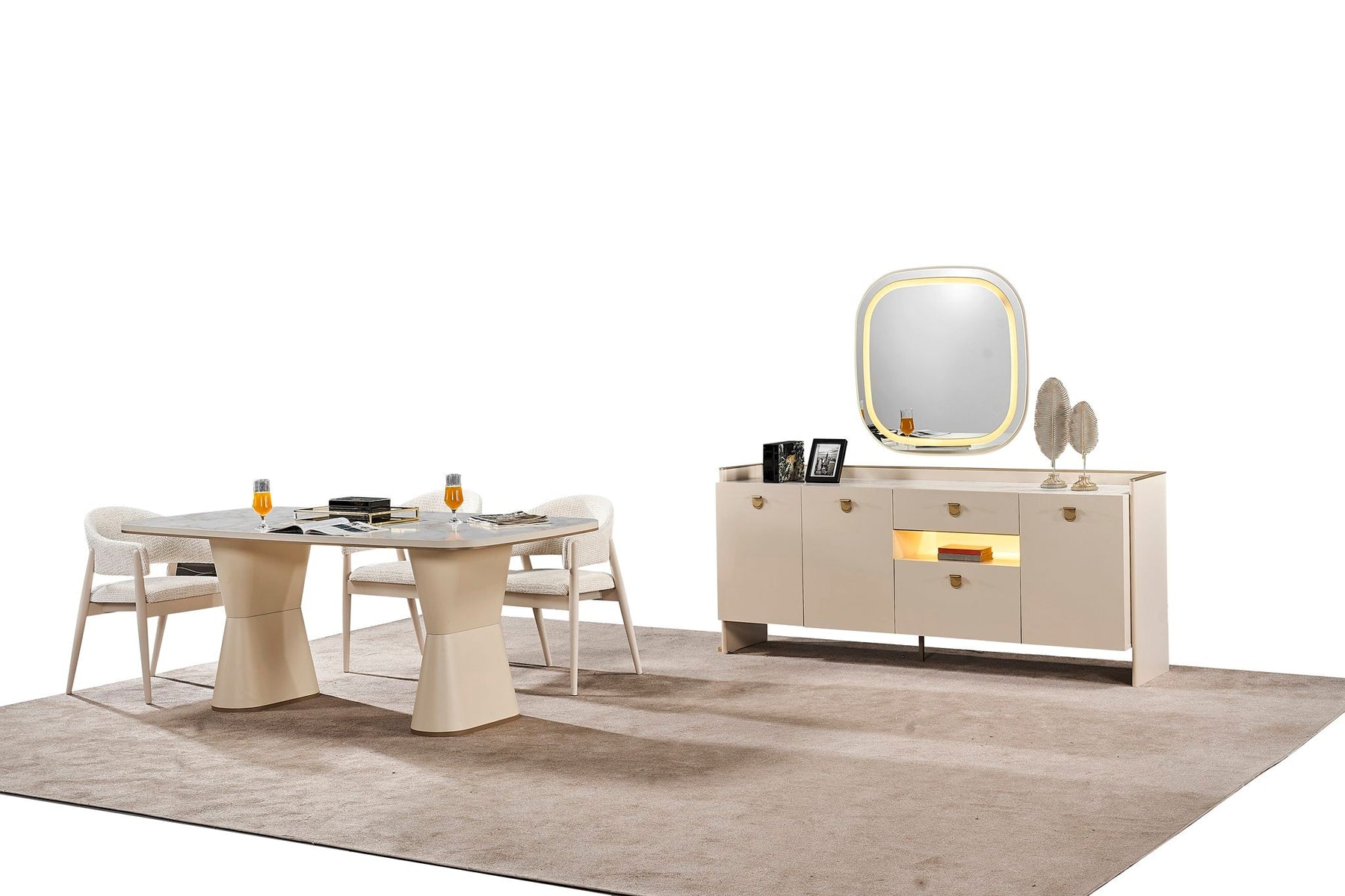 Hermes Dining Room Set by Netline Interiors