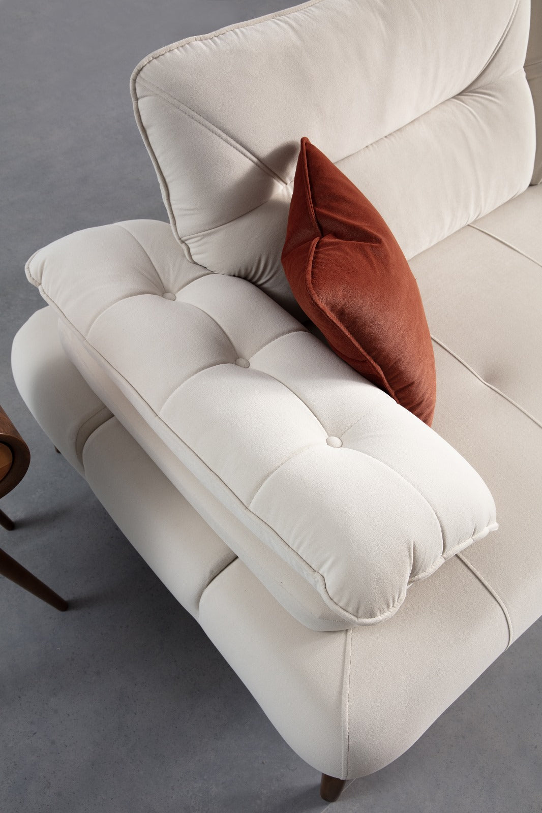 Latte 2 Seater Sofa by Netline Interiors