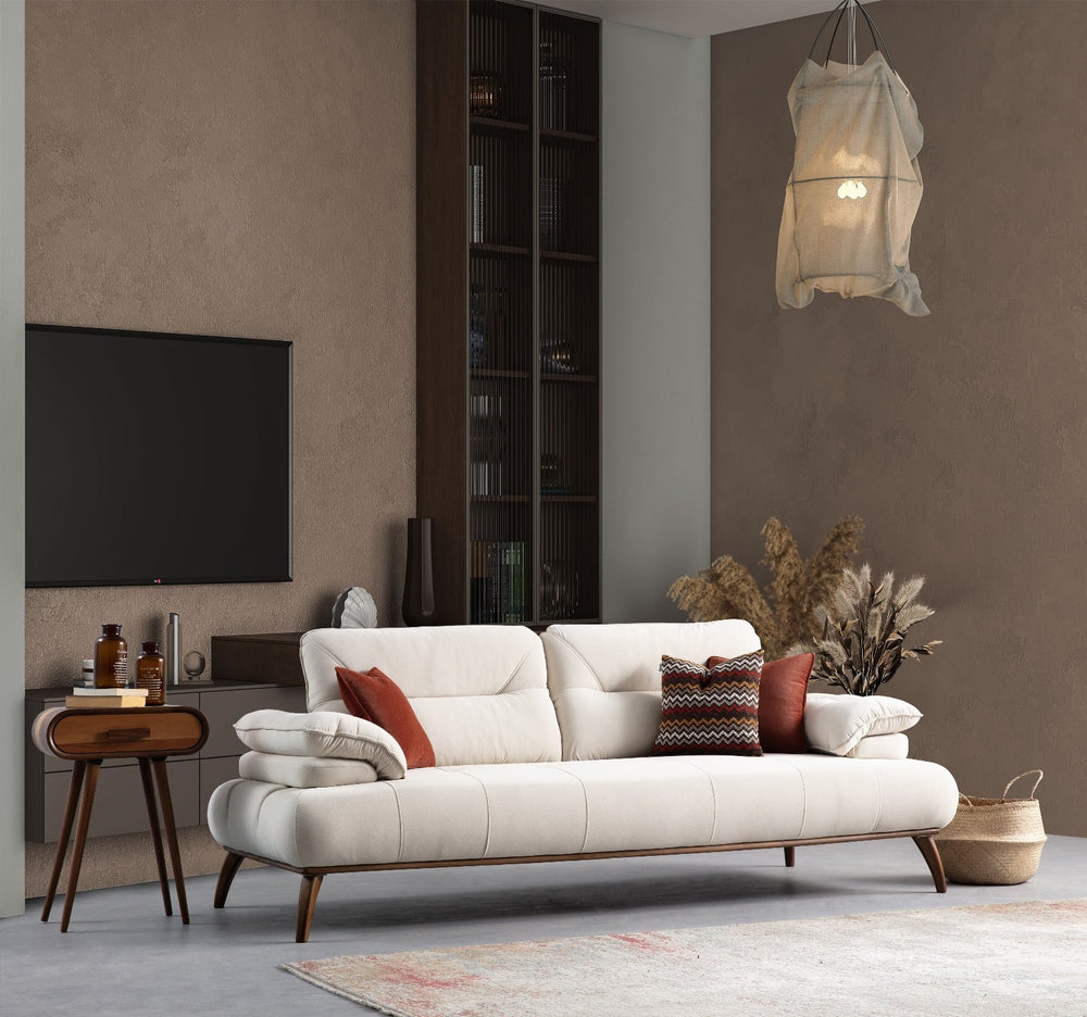 Latte 2 Seater Sofa by Netline Interiors
