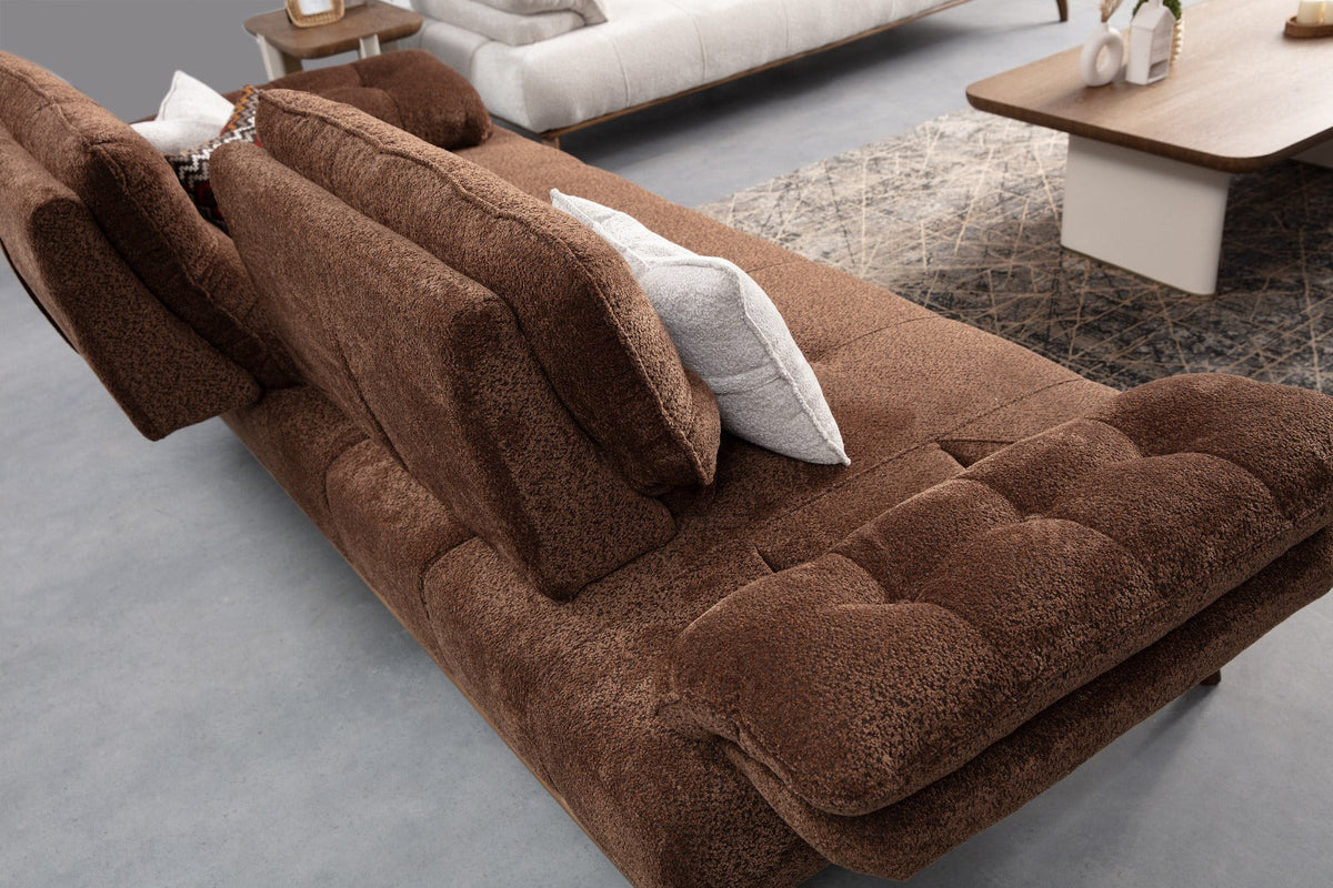 Latte 2 Seater Sofa by Netline Interiors