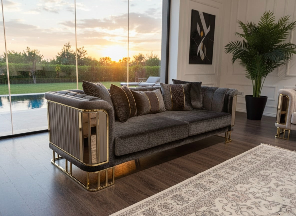 Luxori Sofa Set (SK) by Netline Interiors