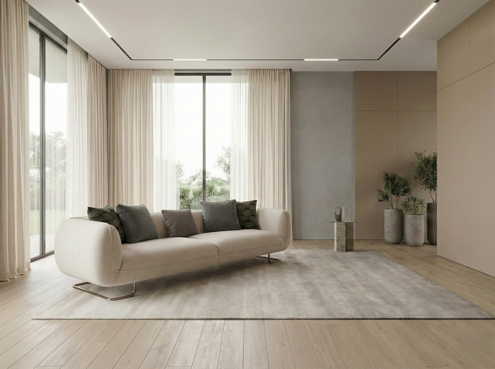 Monaco 4 Seater Sofa (SK) by Netline Interiors