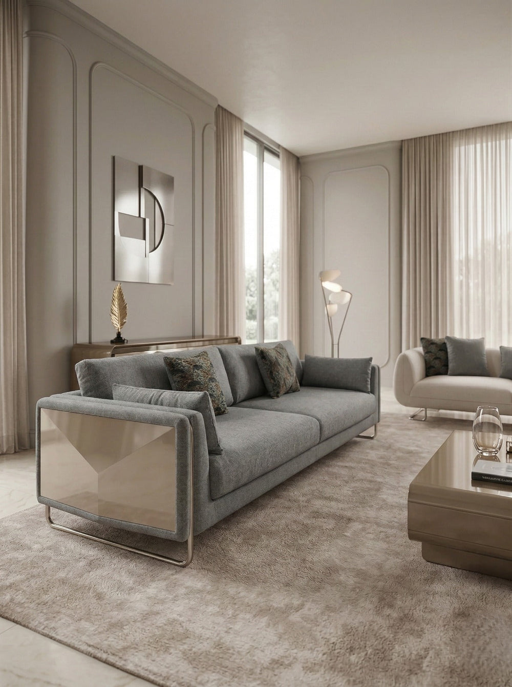 Monaco 3 Seater Sofa (SK) by Netline Interiors