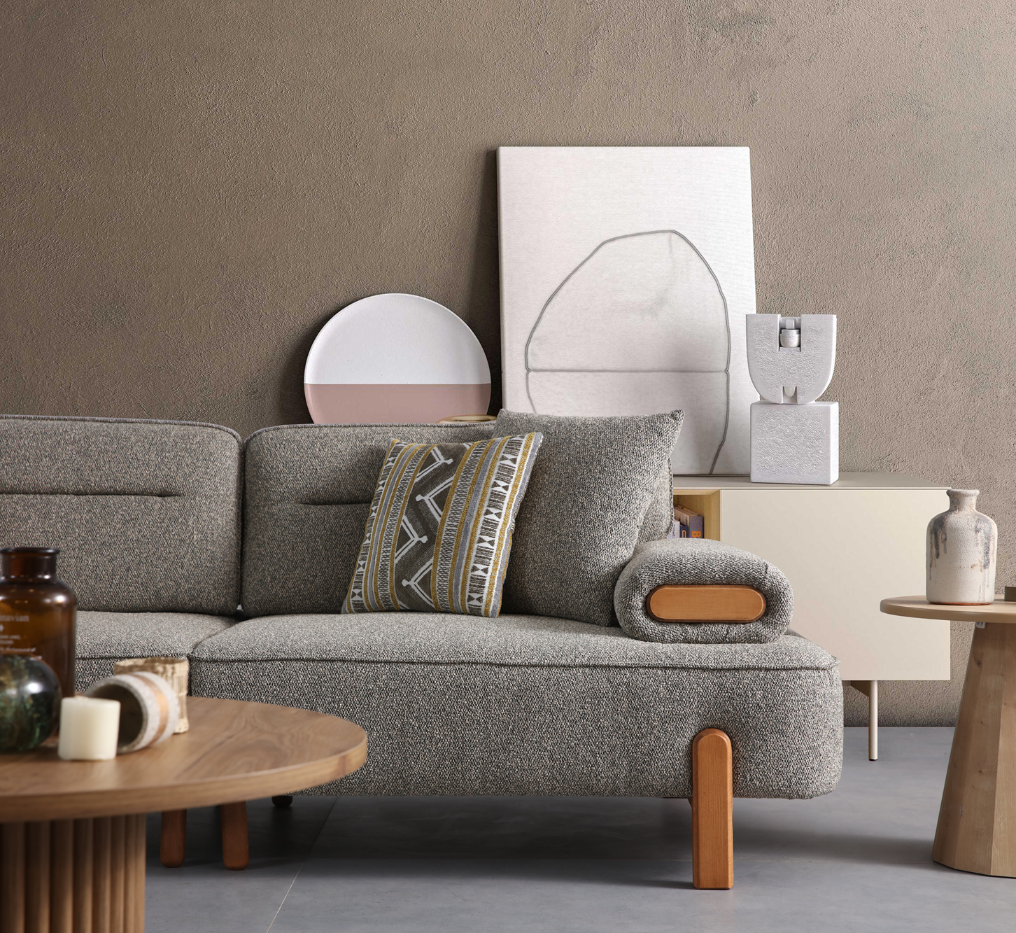 Lisa 3-Seater Sofa by Netline Interiors