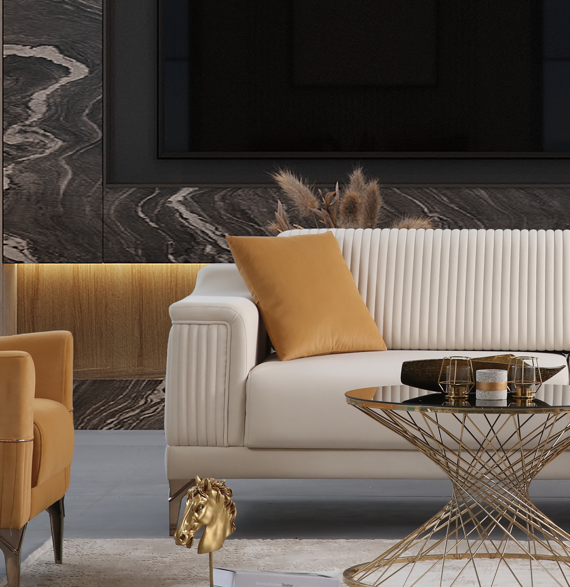 Pedro Corner Sofa by Netline Interiors