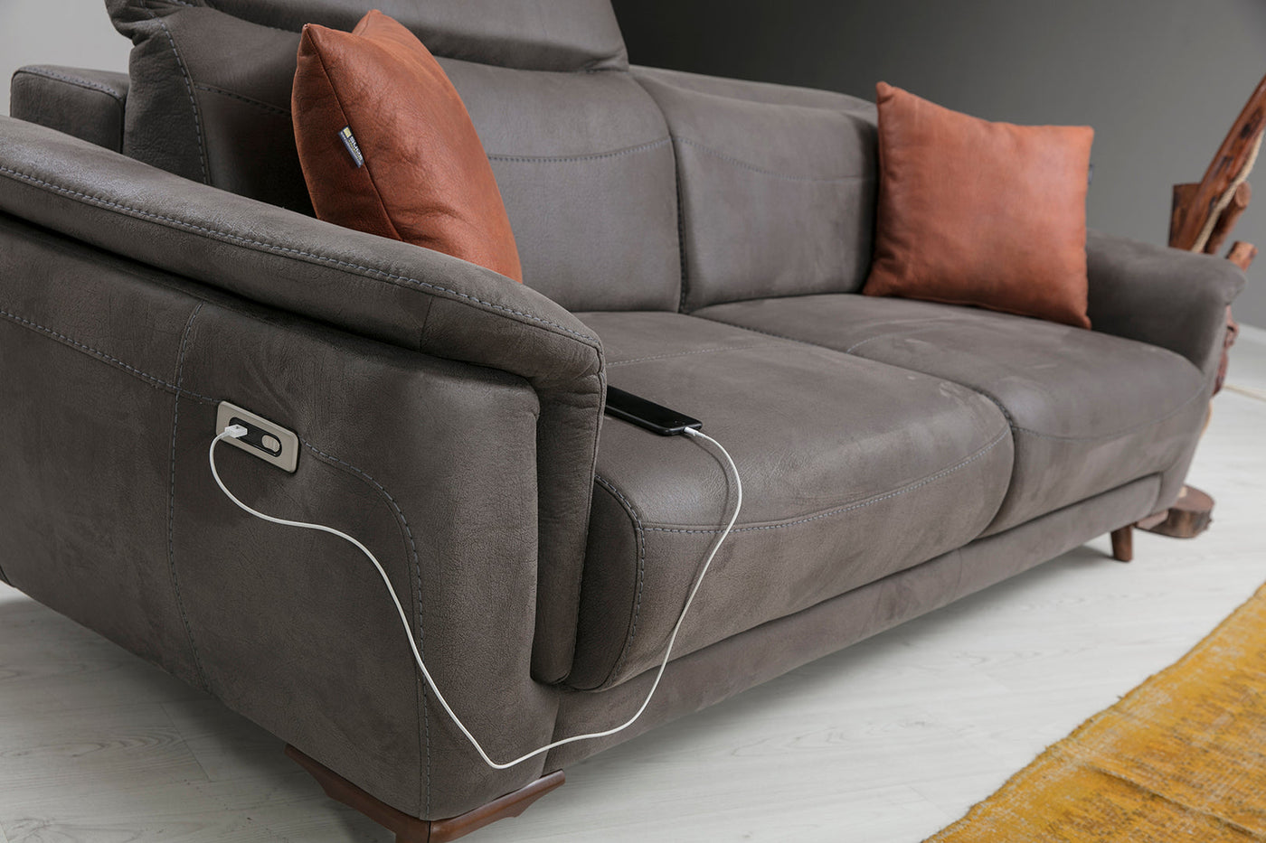 Armani 3 Seater Sofa (S) by Netline Interiors