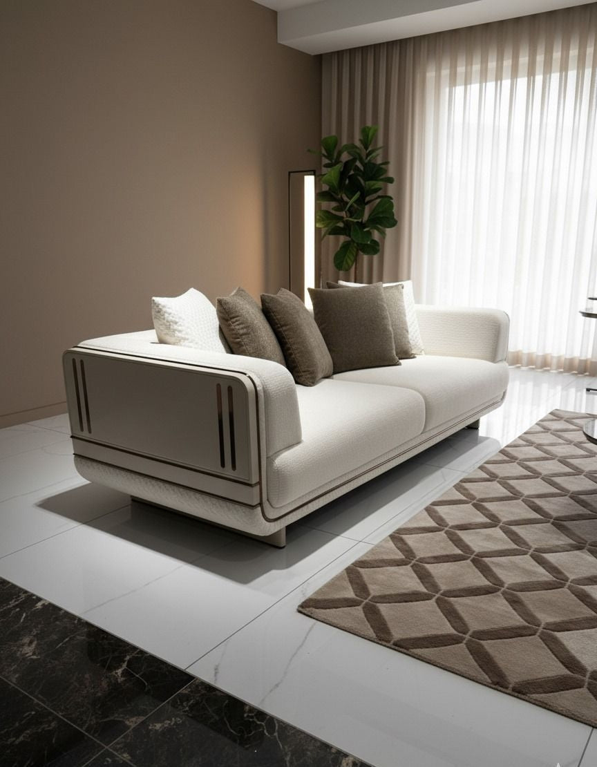 Luna 3 Seater Sofa (SK) by Netline Interiors