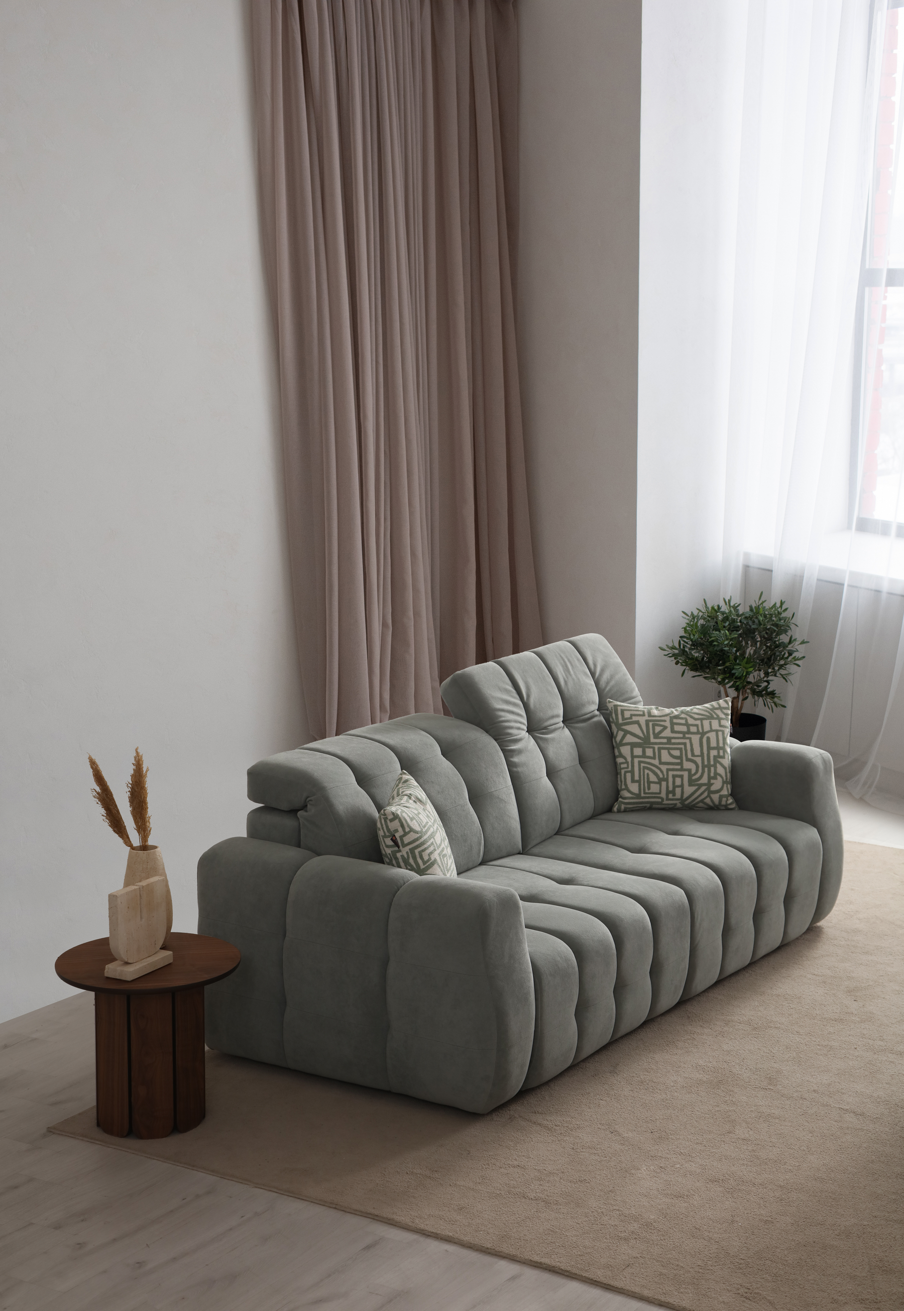 Enzo 3 Seater Sofa by Netline Interiors