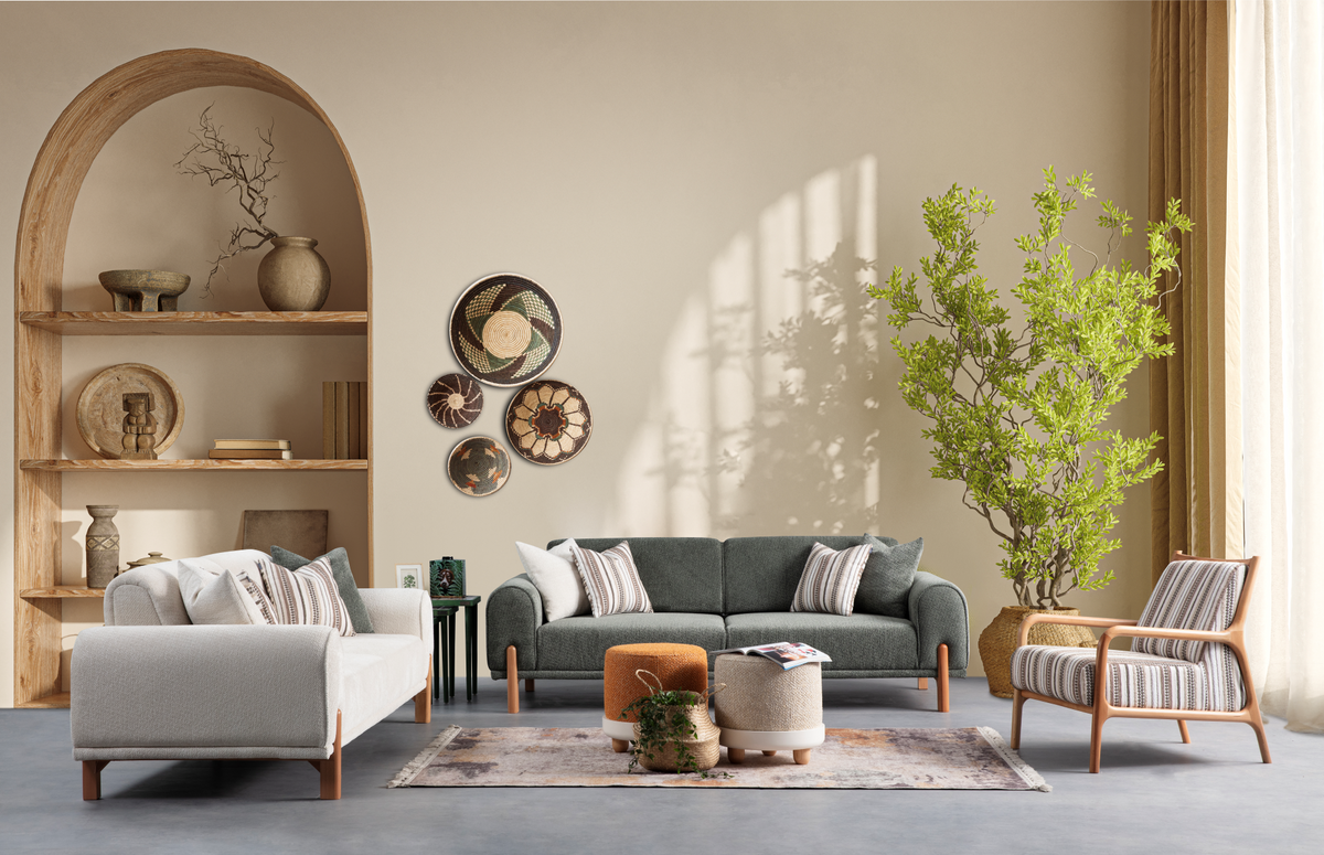 Zeus Sofa Set by Netline Interiors