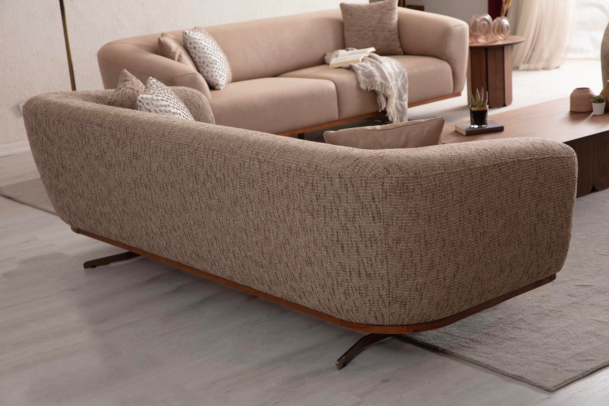 Vanilya 3 Seater Sofa by Netline Interiors