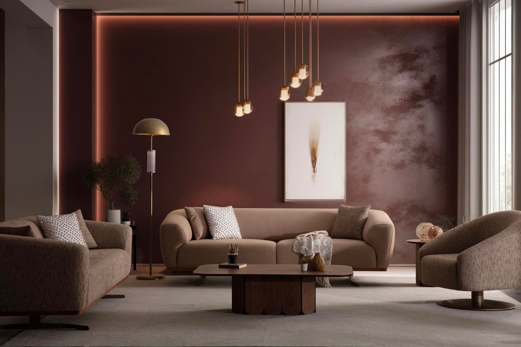 Vanilya Sofa Set by Netline Interiors