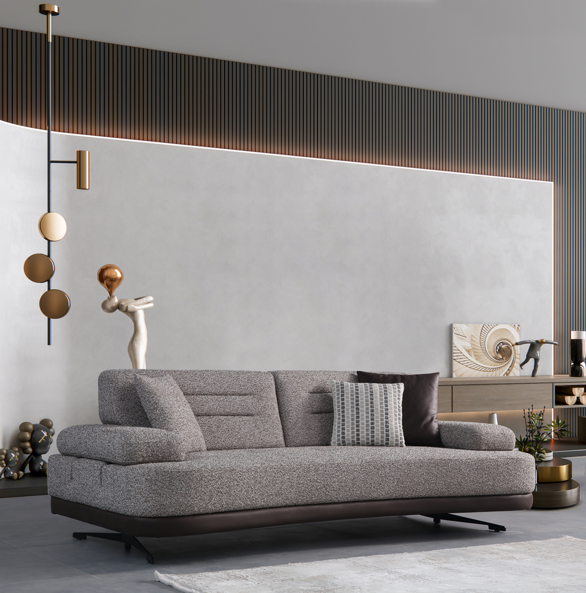 Nepal 2-Seater Sofa by Netline Interiors