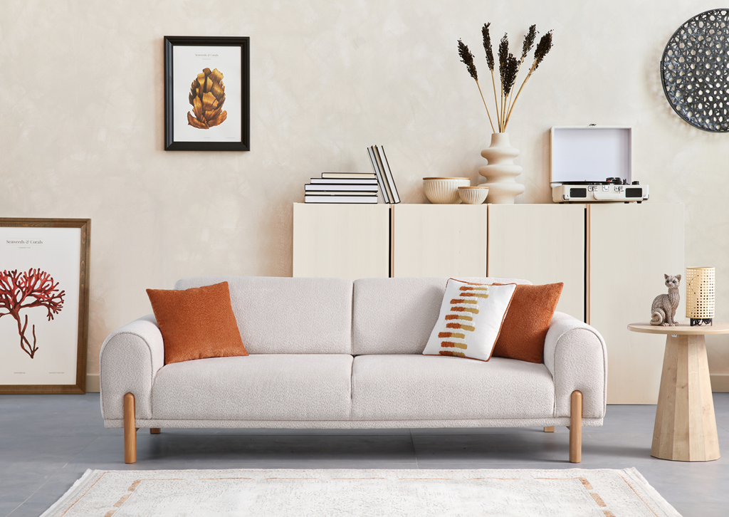 Yakut 3-Seater Sofa by Netline Interiors