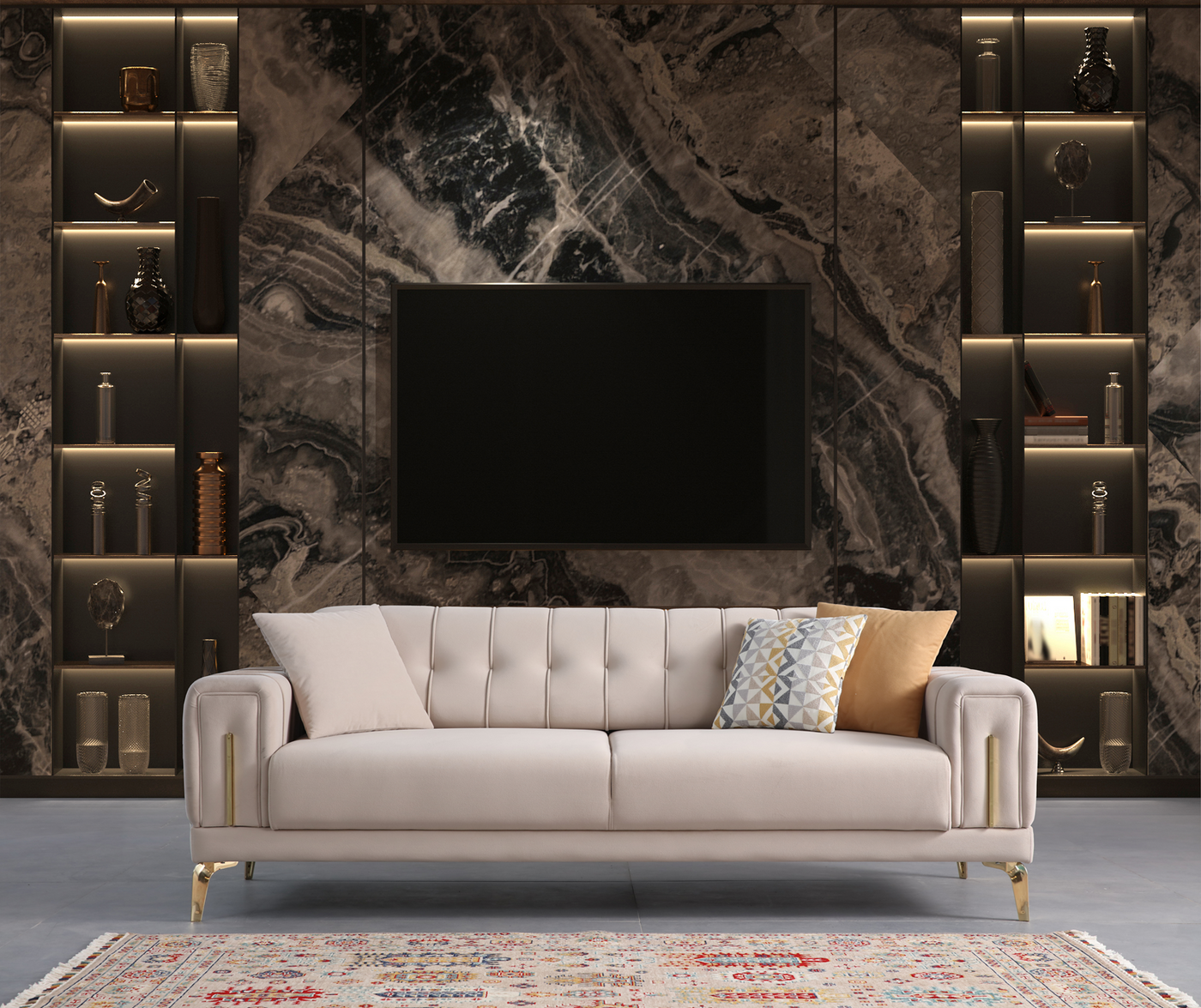 Elit Sofa Set (K) by Netline Interiors