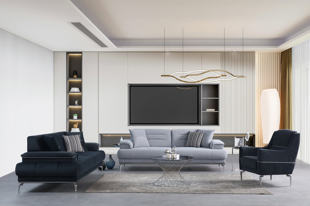 Madrid Sofa Set (K) by Netline Interiors