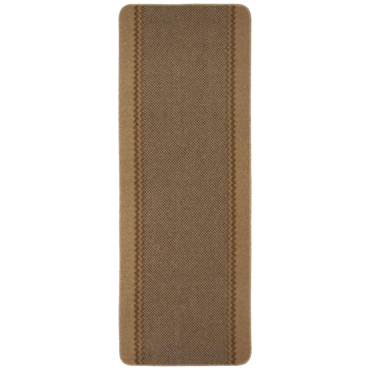 Washable Bordered Beige Rug – 116B