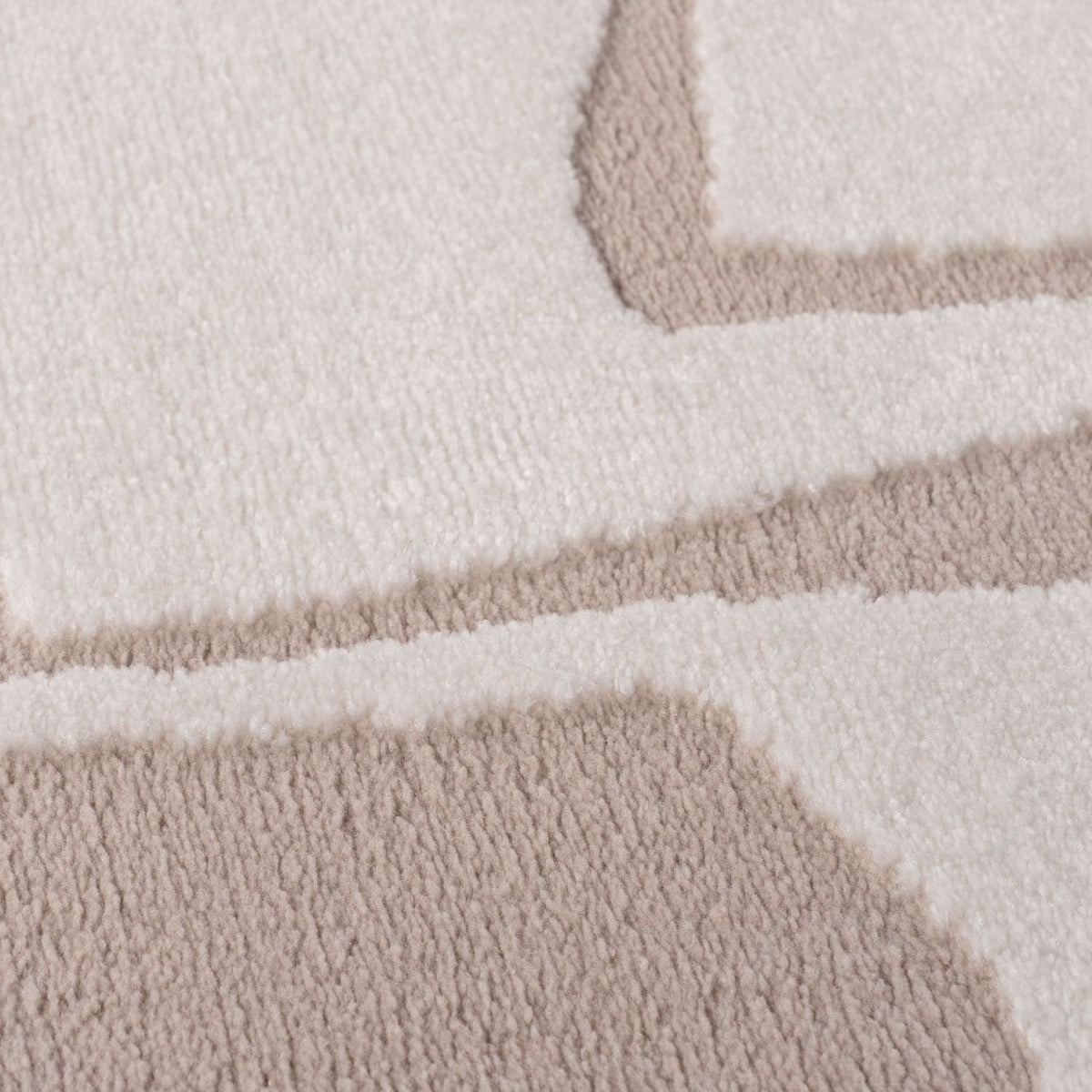 Loft Abstract Beige Rug