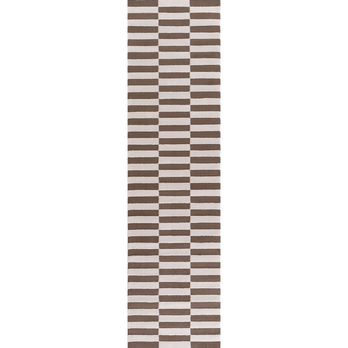 Loft Striped Brown Rug