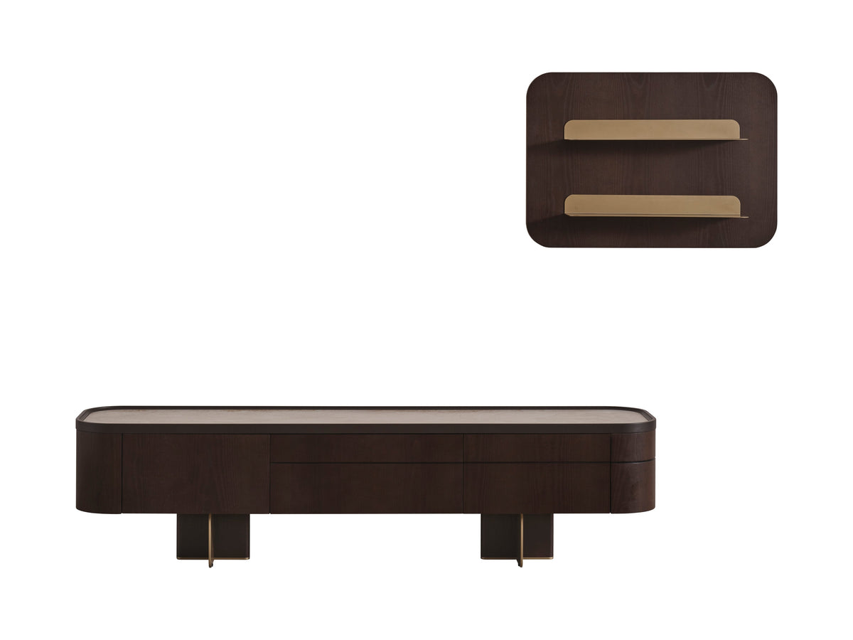 Madrid TV Unit (O) by Netline Interiors