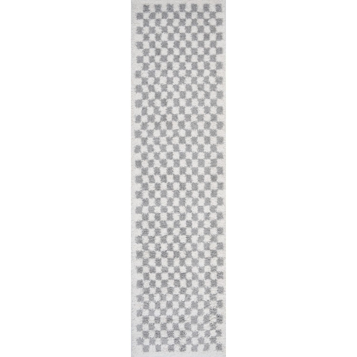 Moodi Shaggy Grey Mulberry Rug