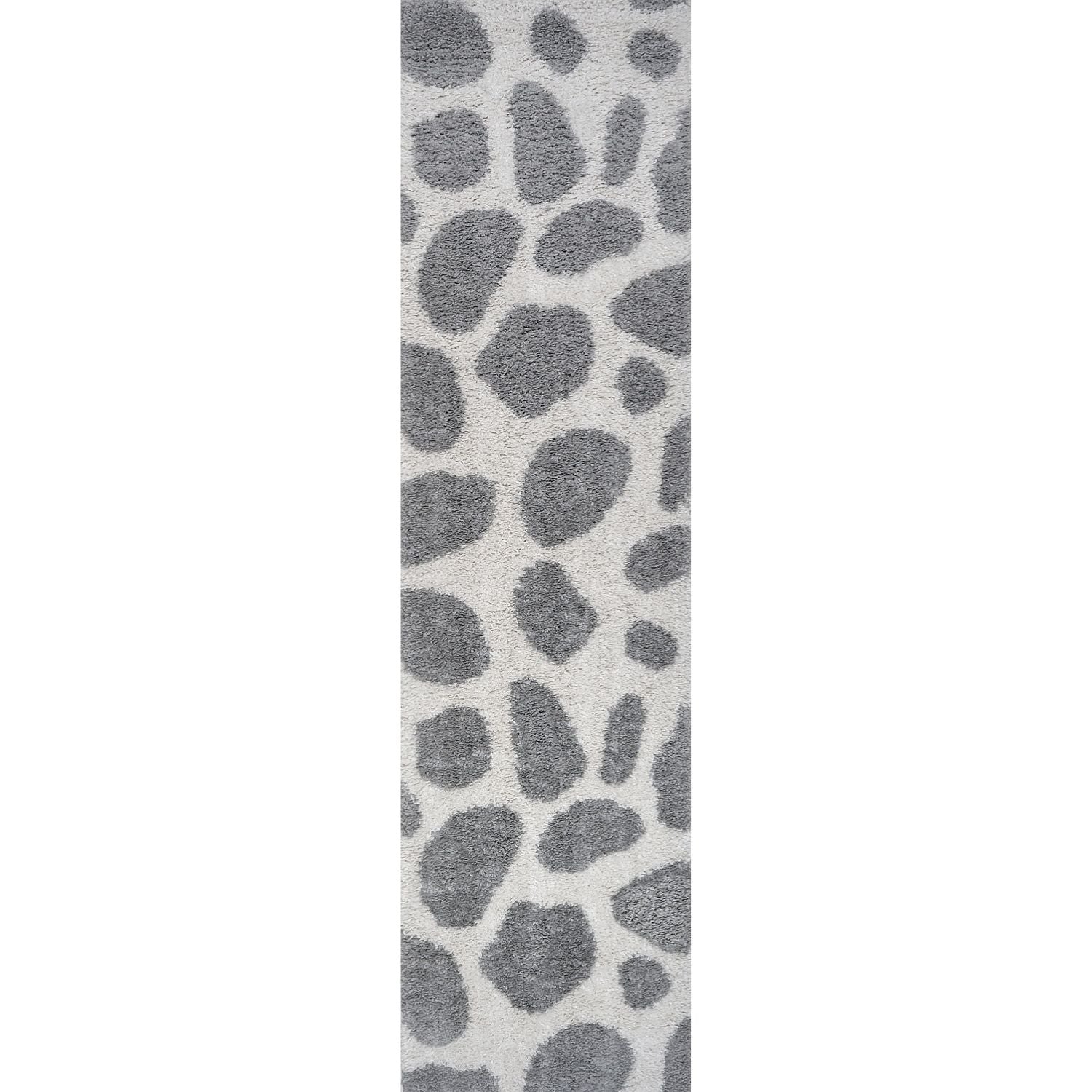 Moodi Shaggy Grey Tarn Rug