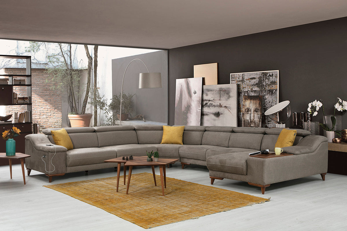 Mustang U Corner Sofa (S) by Netline Interiors
