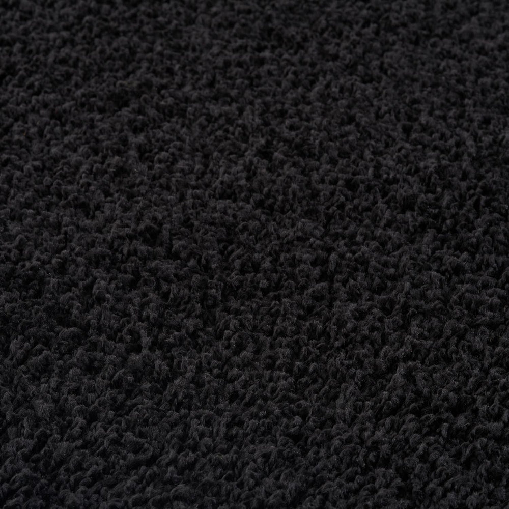 Myshaggy Solid Black Rug