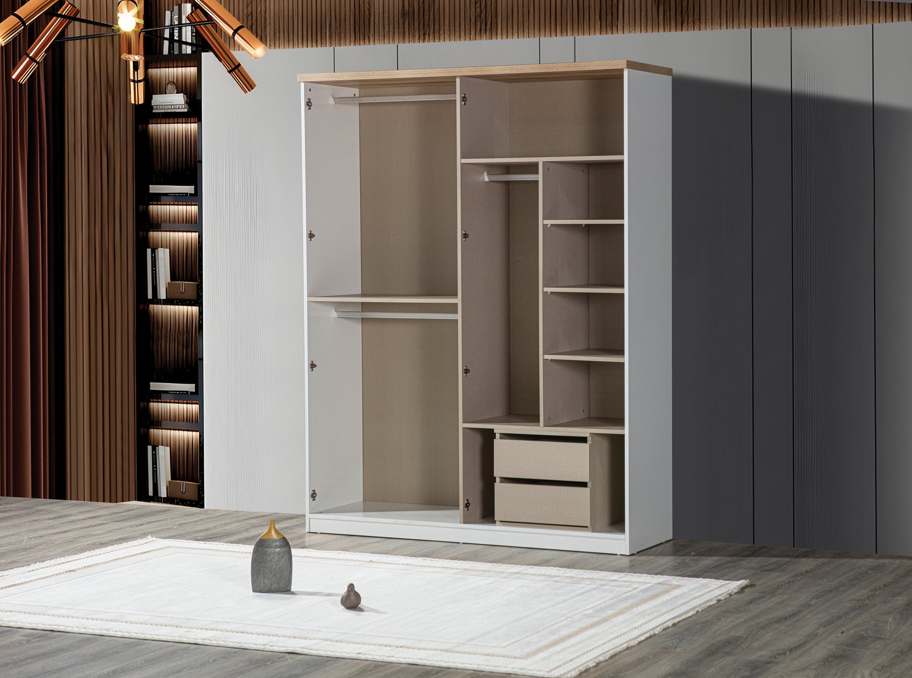 Bohem Wardrobe (R) by Netline Interiors