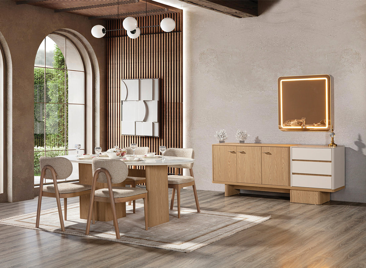 Silva Dining Room (R) by Netline Interiors