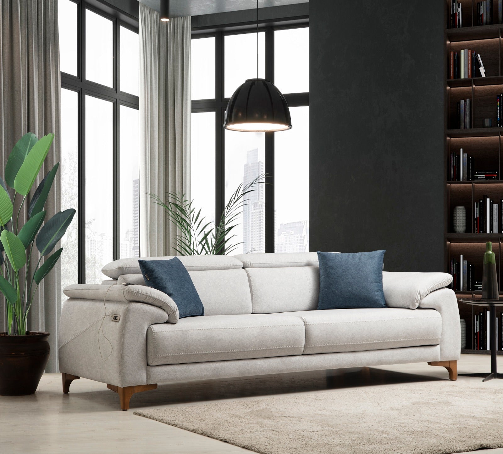 Oscar Sofa Set by Netline Interiors