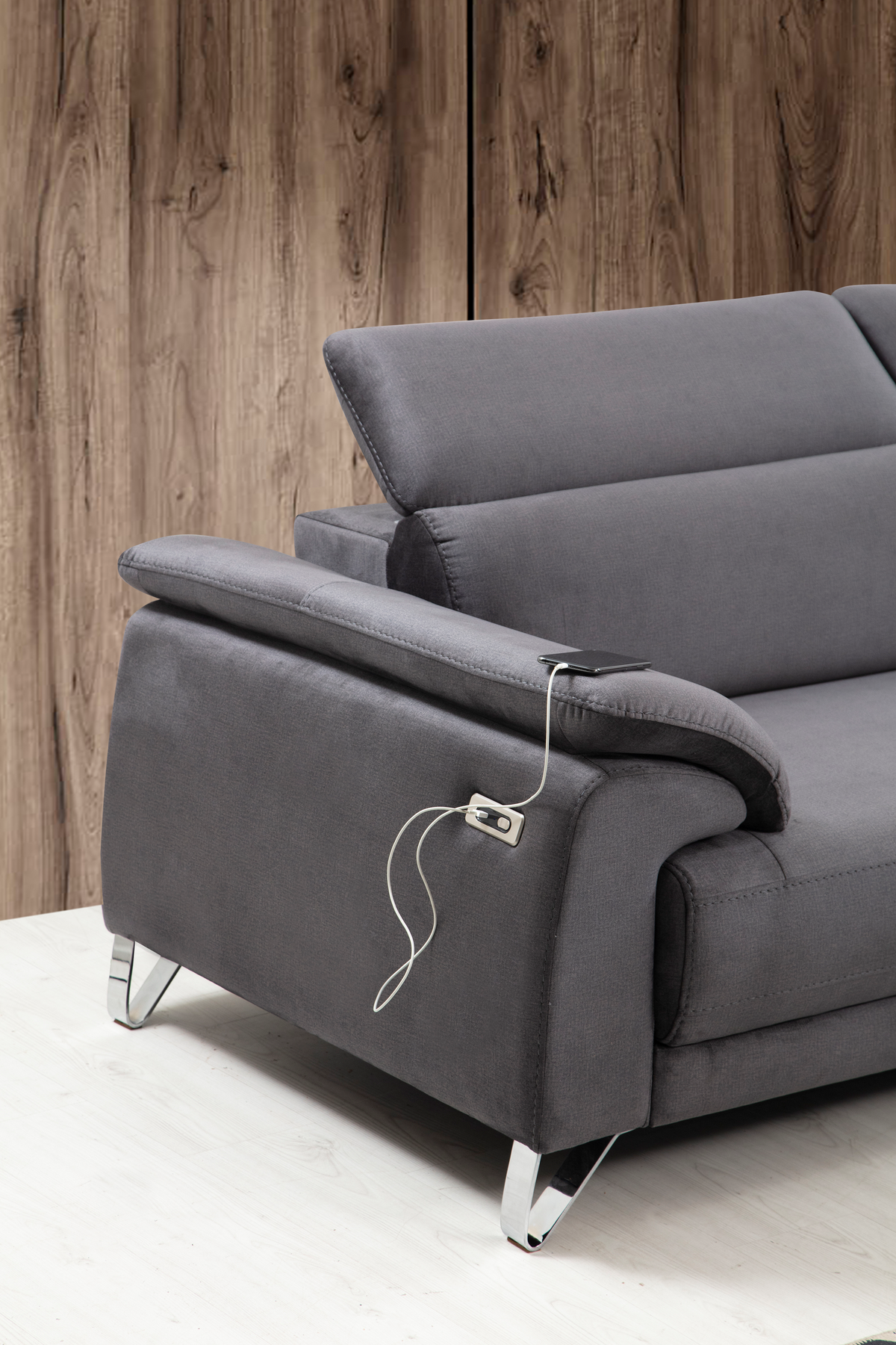 Oscar Relax Mini Corner Sofa by Netline Interiors
