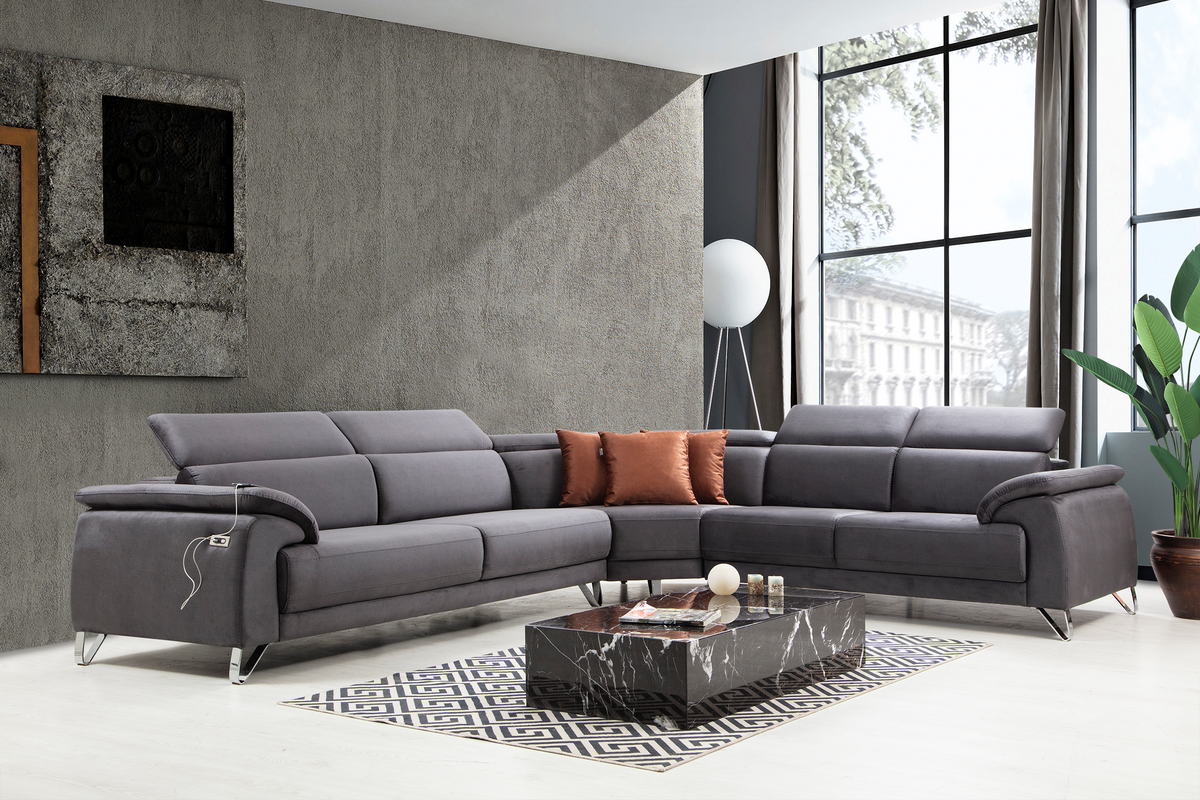 Oscar U Corner Sofa by Netline Interiors
