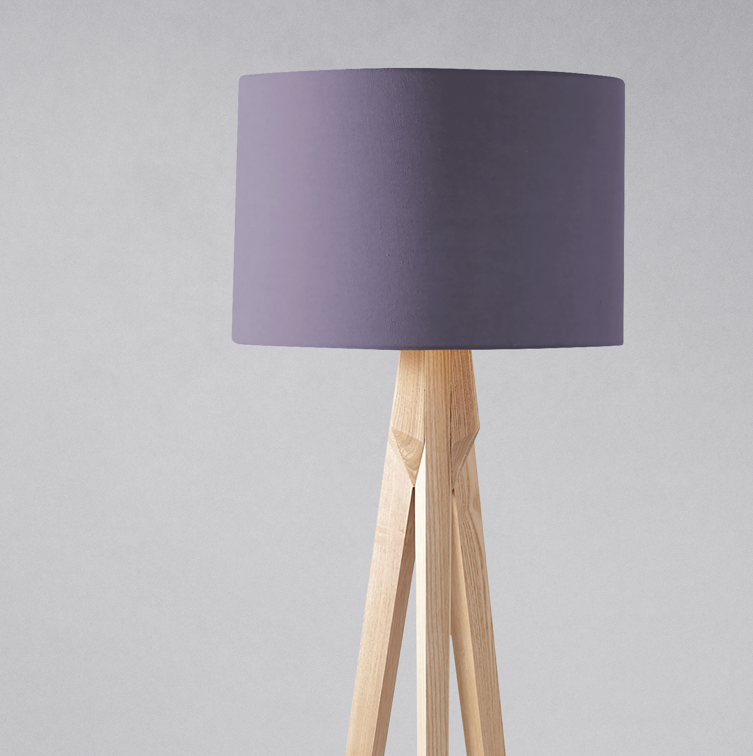 Plain Aubergine Lampshade β Ceiling & Table Compatible