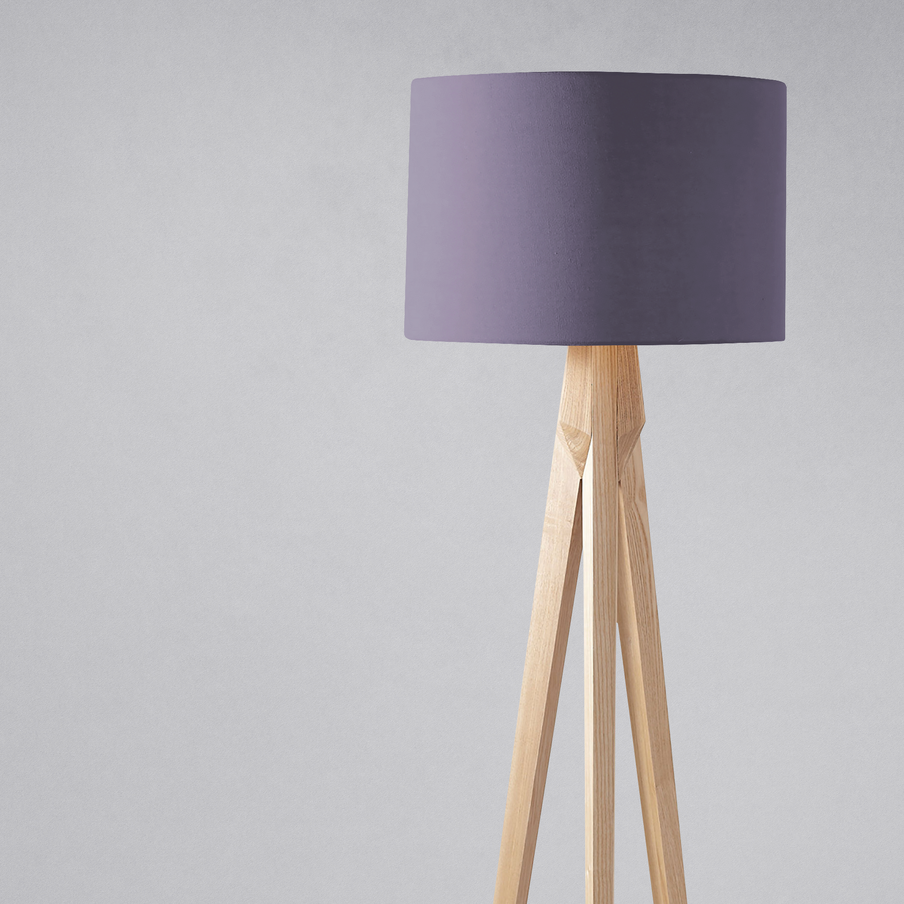 Plain Aubergine Lampshade β Ceiling & Table Compatible