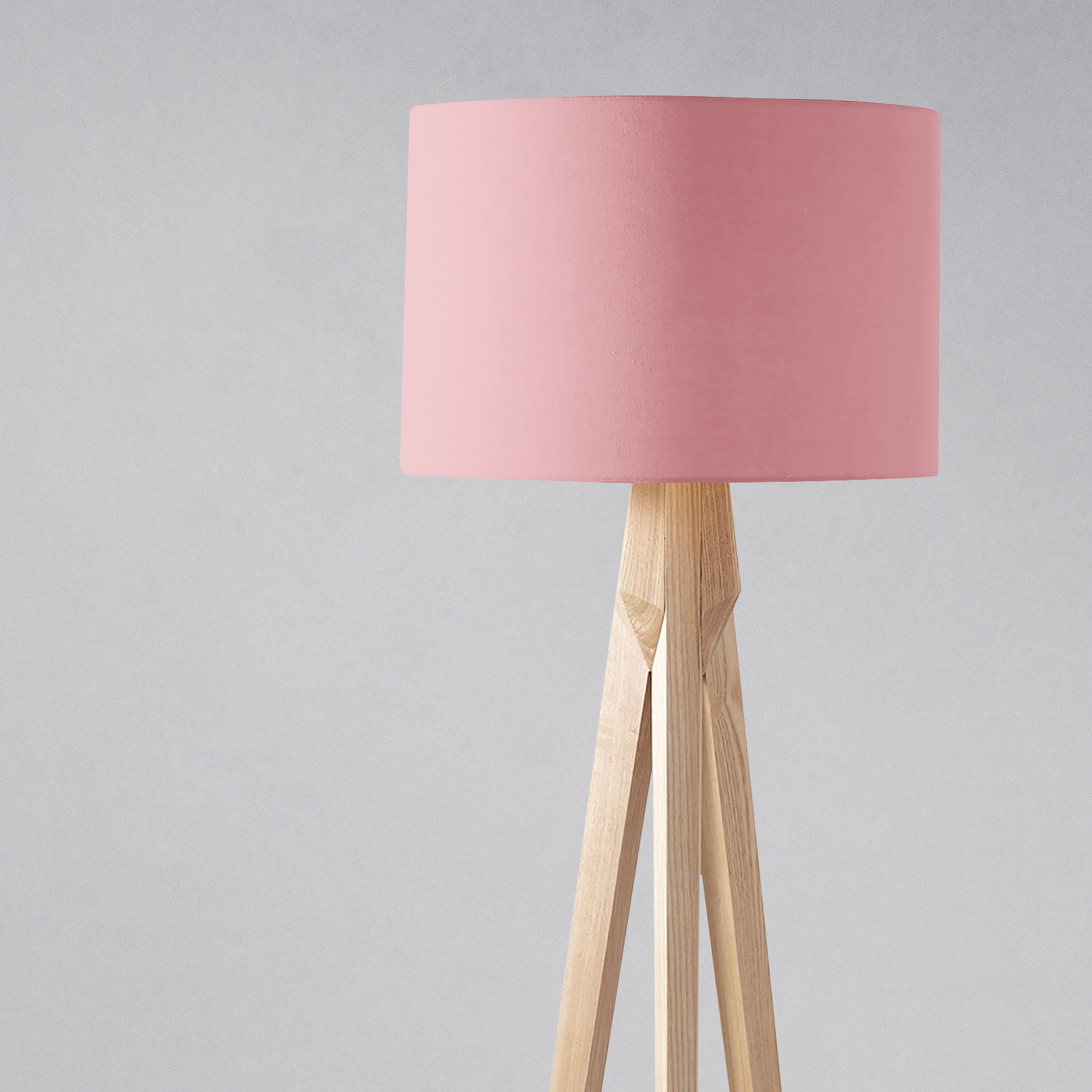 Plain Dusty Rose Lampshade – Ceiling & Table Compatible