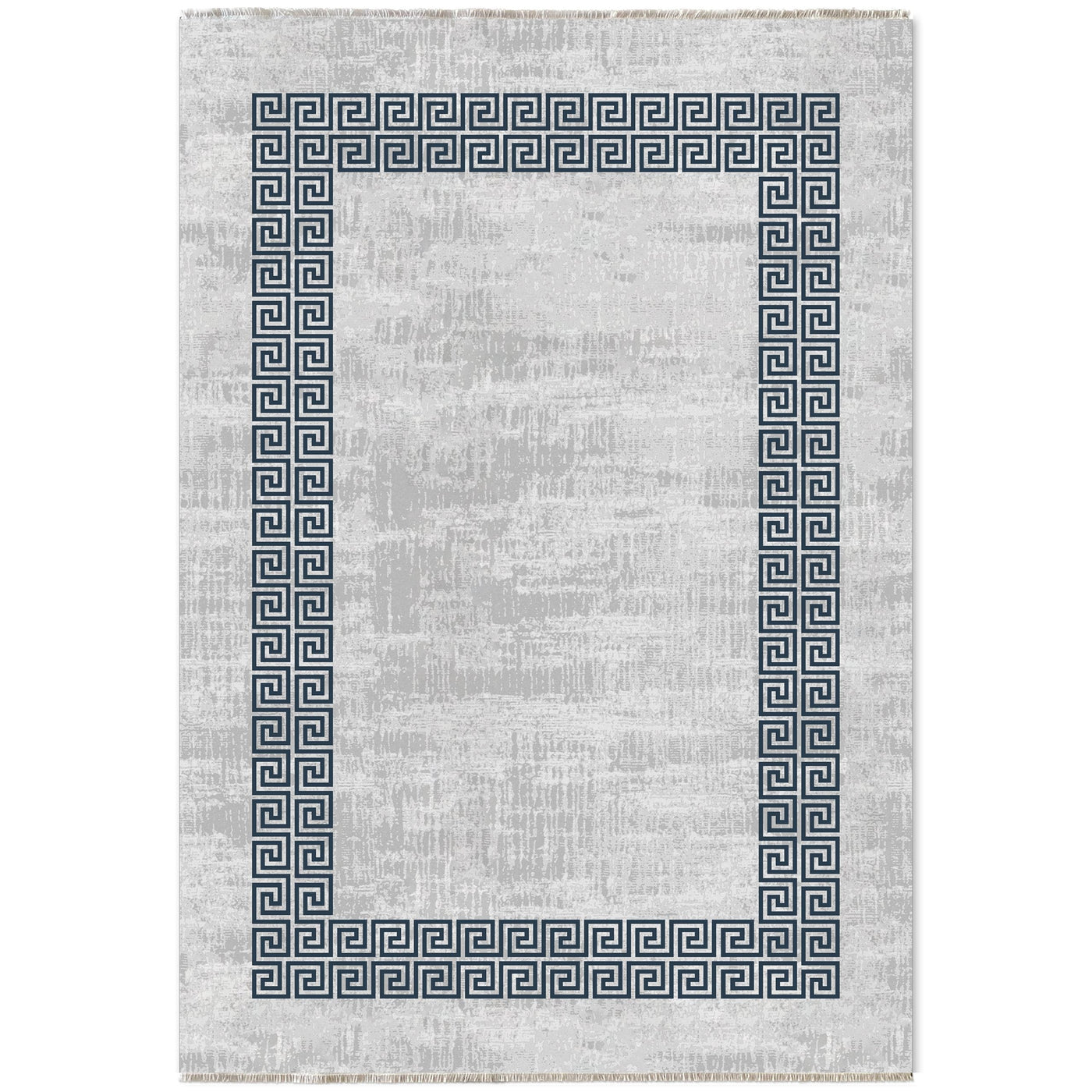 RW7051 washable chenille area rug viewed from above