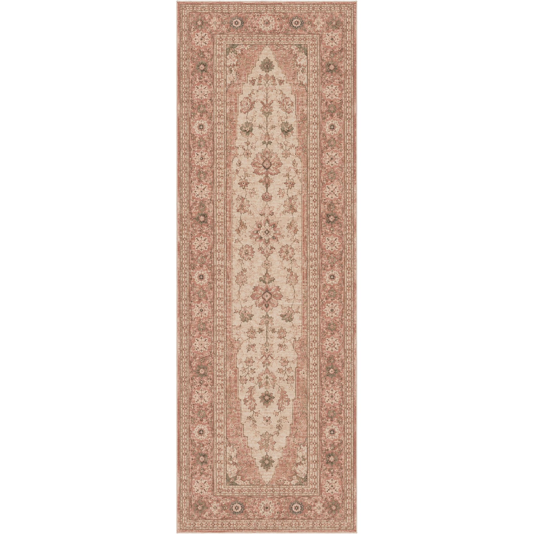 RWPR0002 washable chenille area rug viewed from above