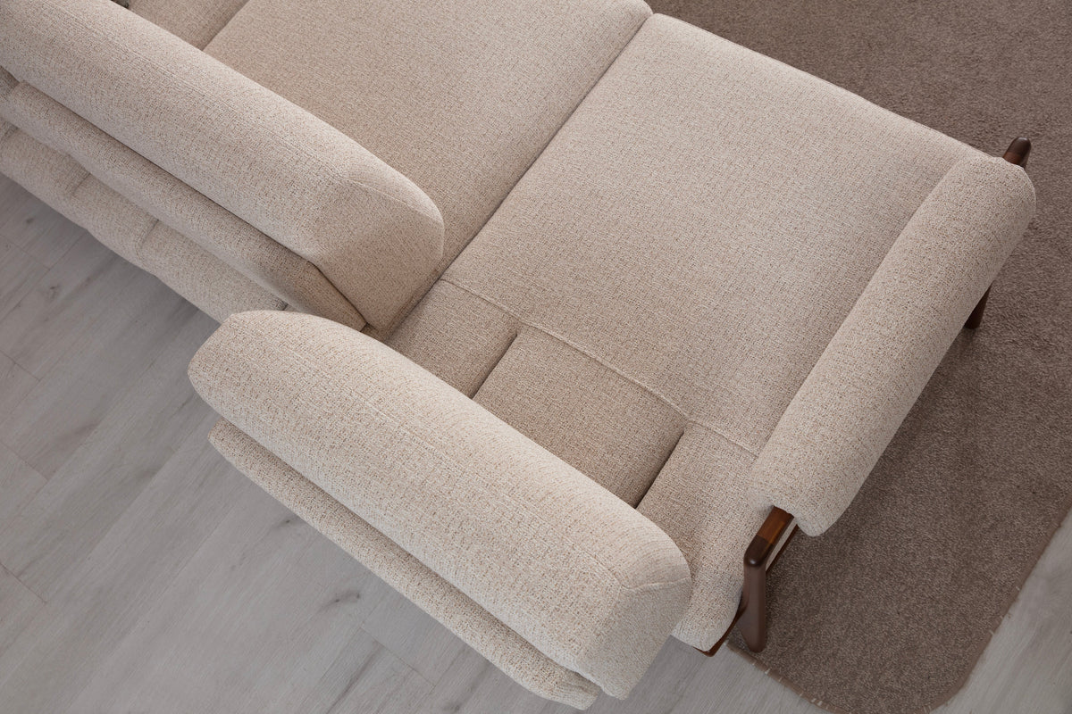 Klismos 4-Seater Sofa (SG) by Netline Interiors