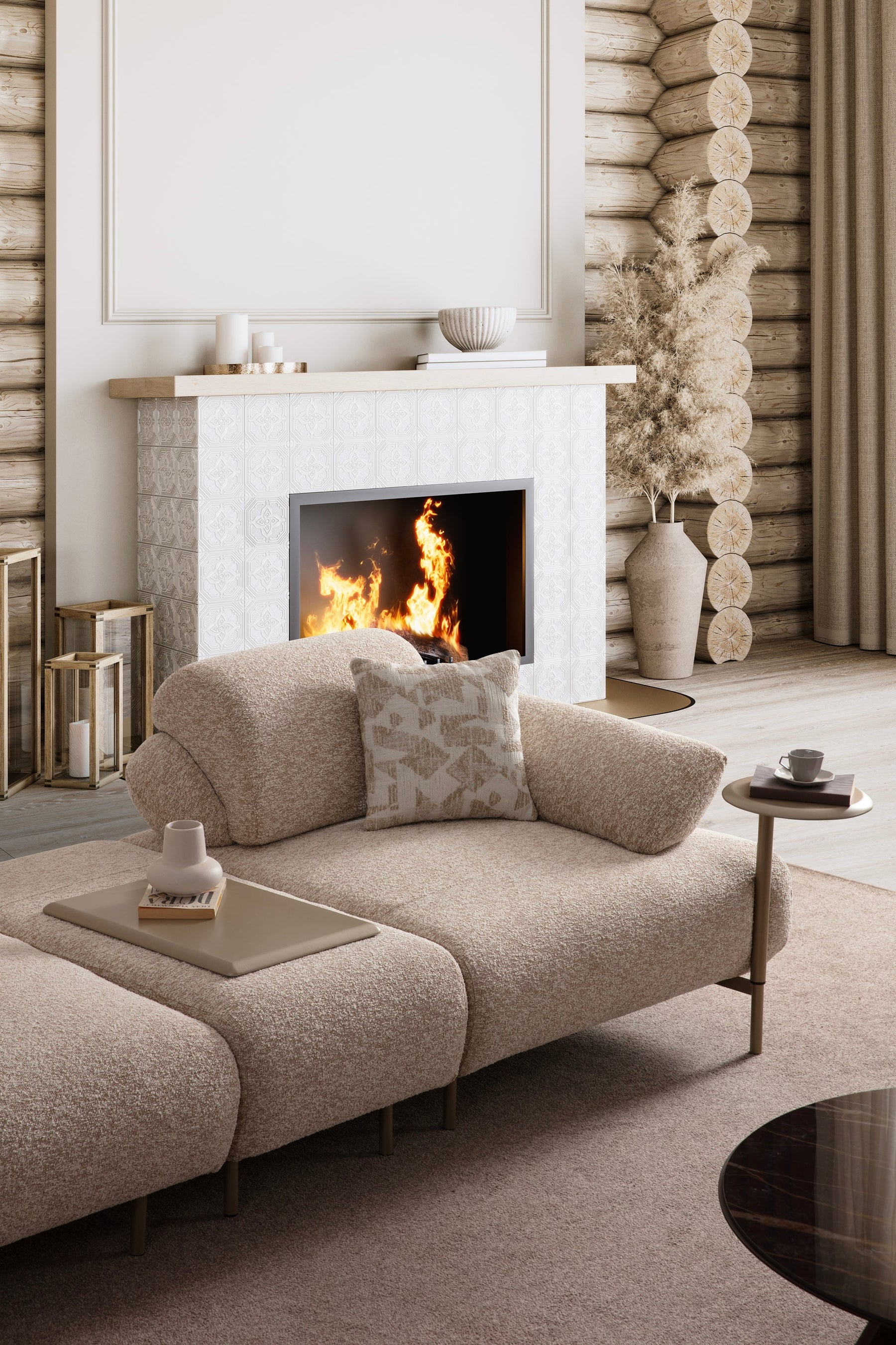 Lois 3-Seater Sofa (SG) by Netline Interiors