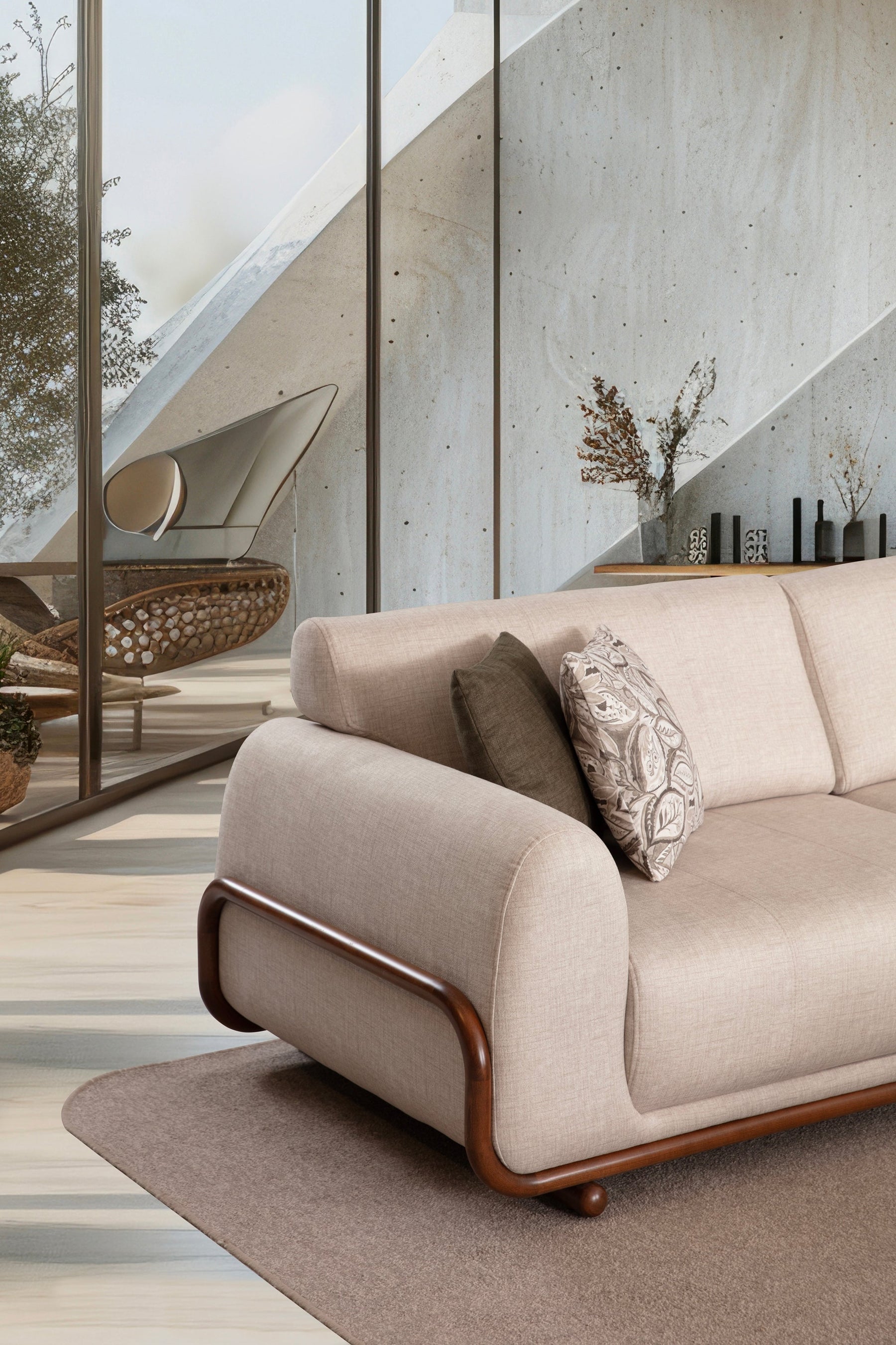 San Diego 3-Seater Sofa (SG) by Netline Interiors