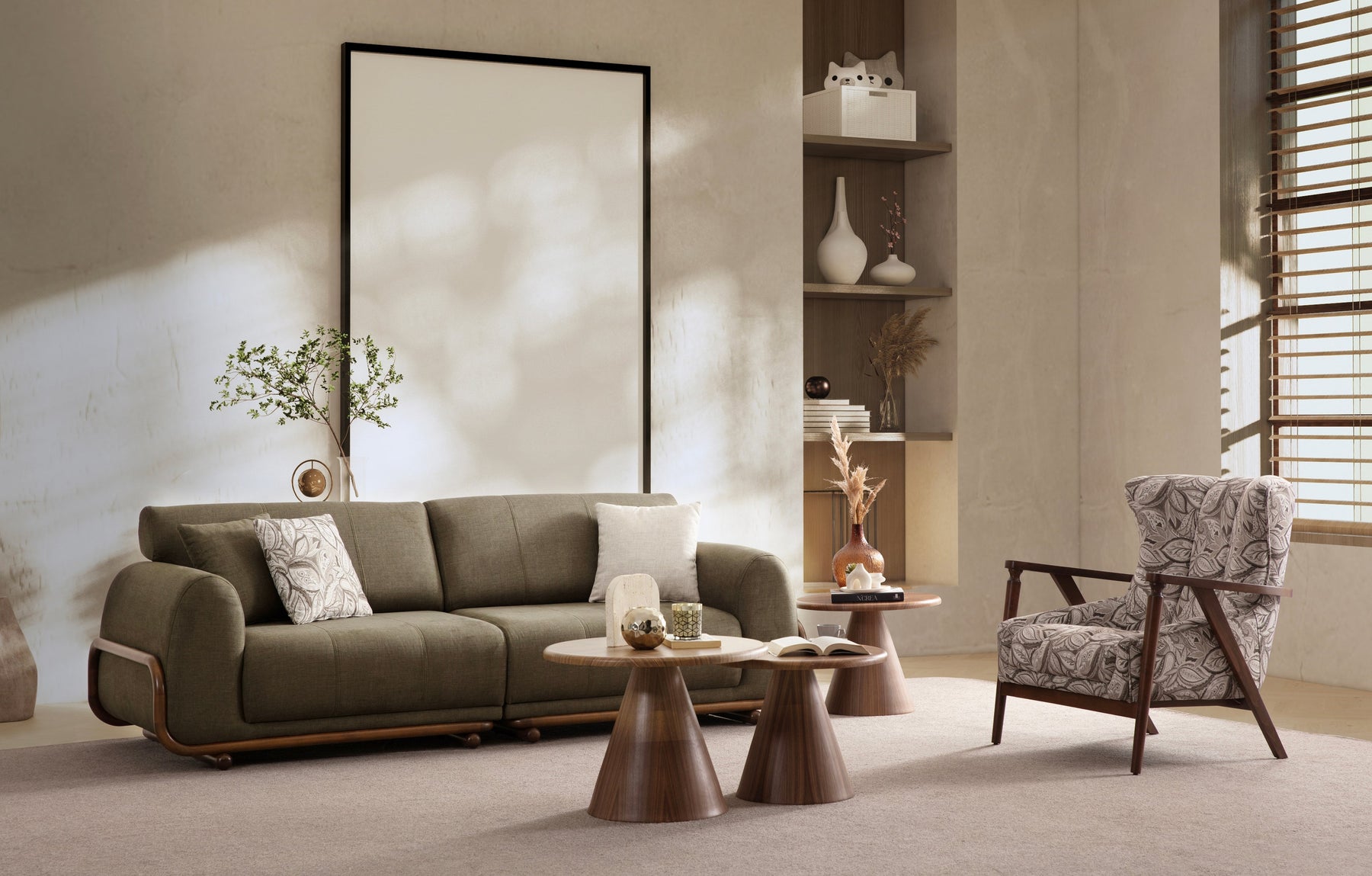 San Diego Sofa Set (SG) by Netline Interiors