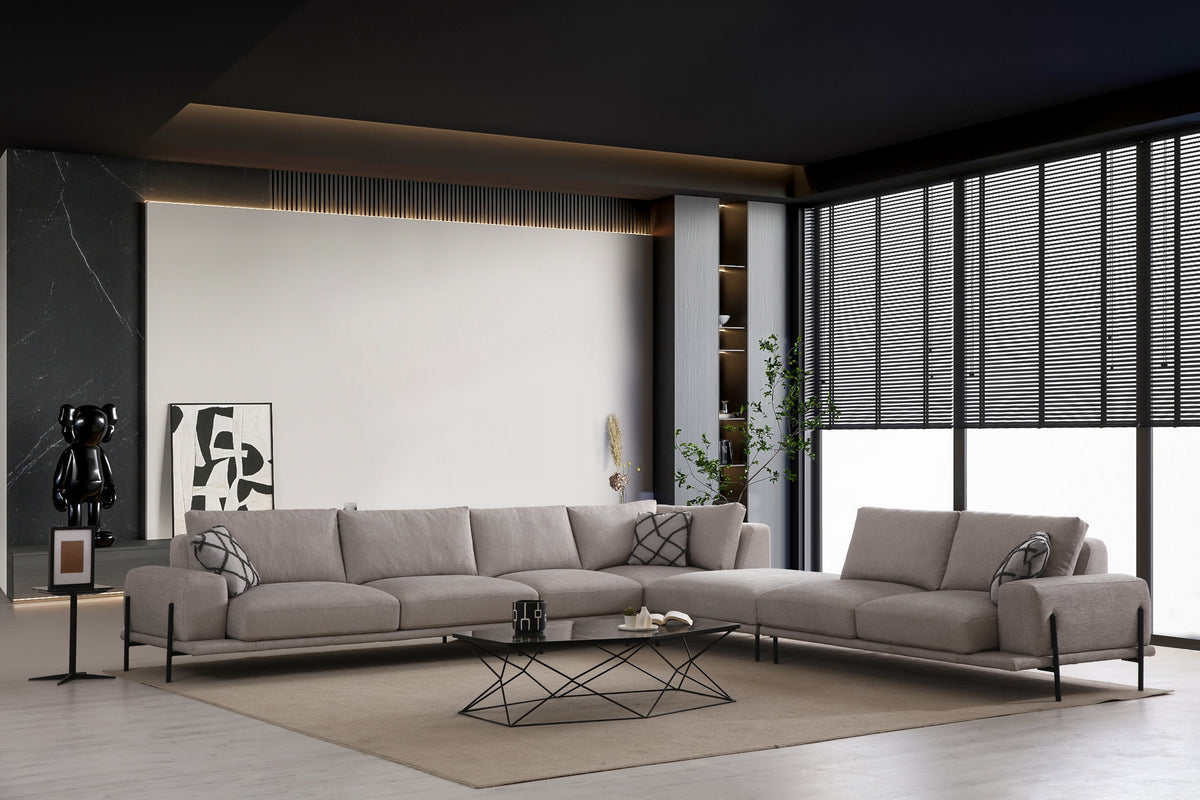 Eos Modular Corner Sofa (SG) by Netline Interiors