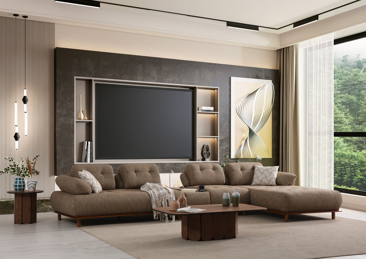 Lois Relax Modular Corner Sofa (SG) by Netline Interiors