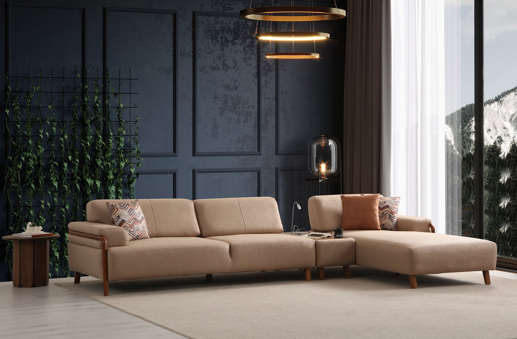 Kairos Modular Corner Sofa (SG) by Netline Interiors
