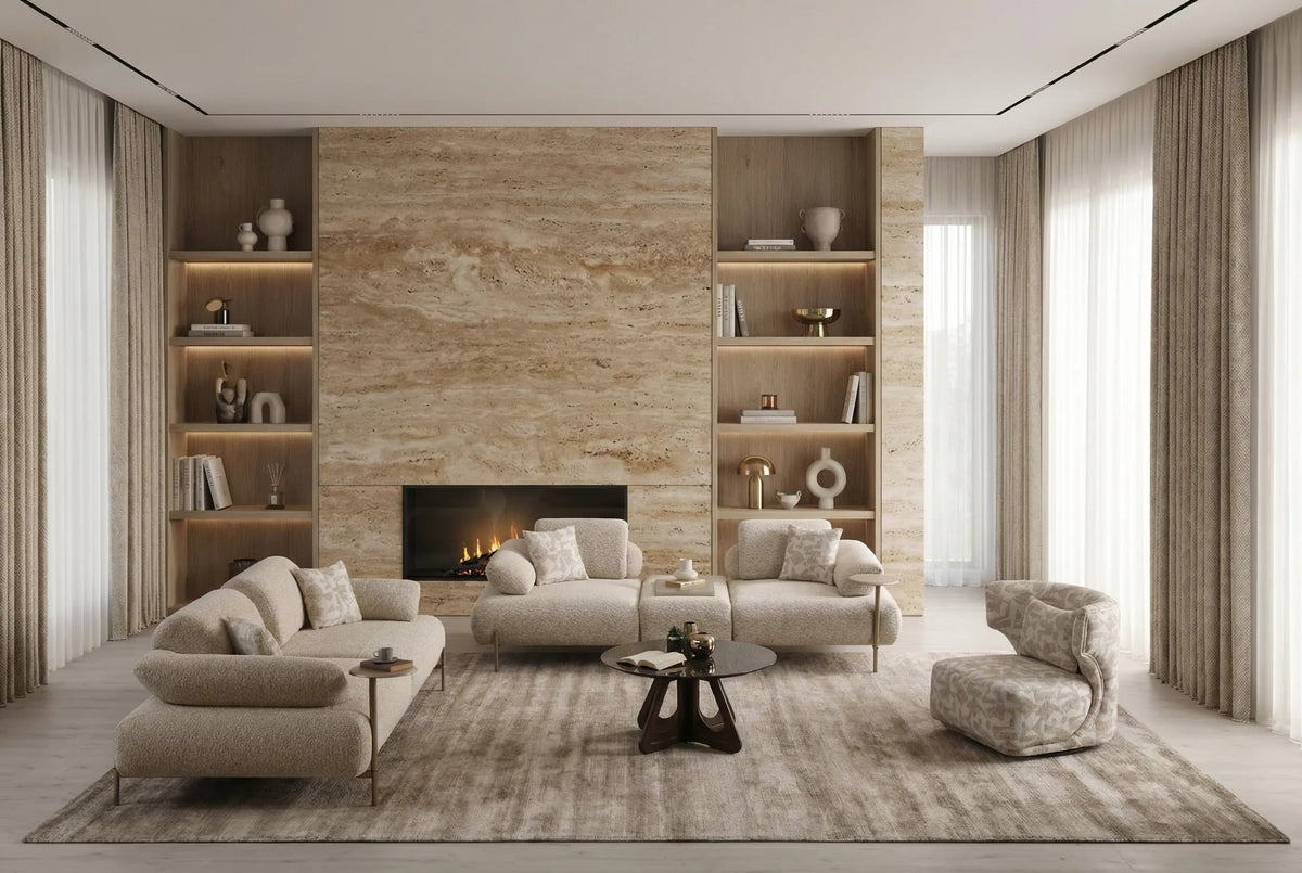 Lois Sofa Set (SG) by Netline Interiors