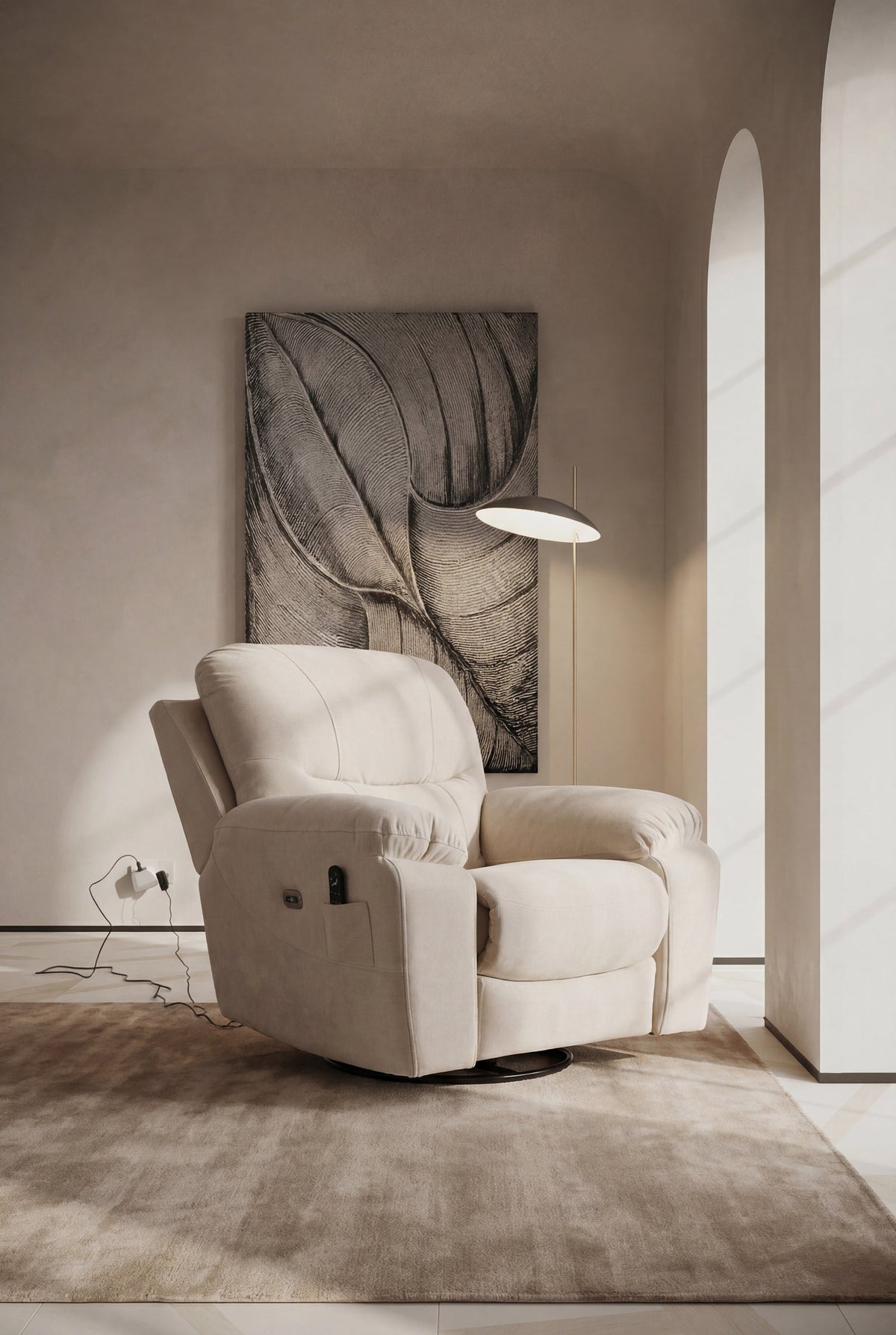 Ravella Motorized Rocking Armchair (SG) by Netline Interiors