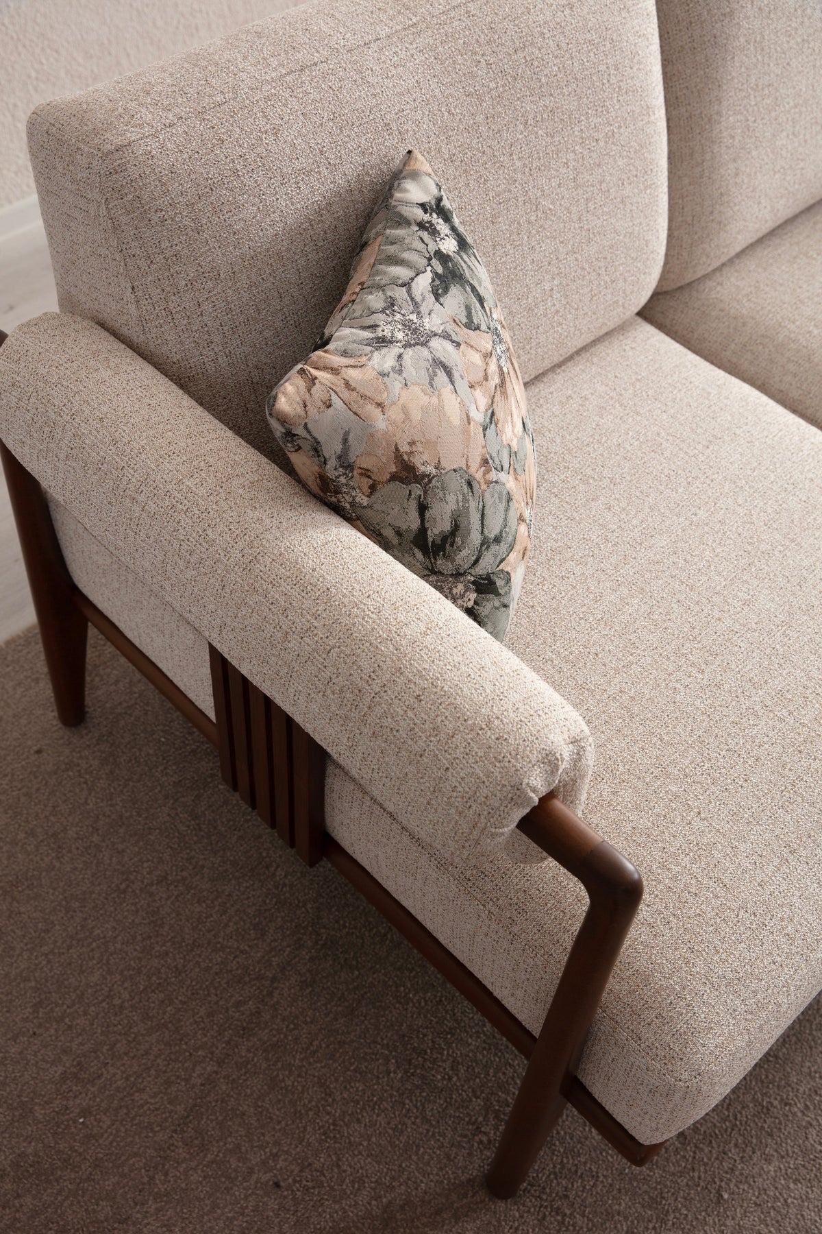 Klismos 3-Seater Sofa (SG) by Netline Interiors