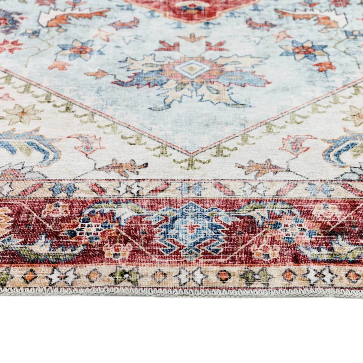 Washable Rug Eterna Red